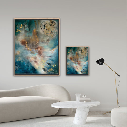 Art Print: When Light Breaks Through 40 x 50