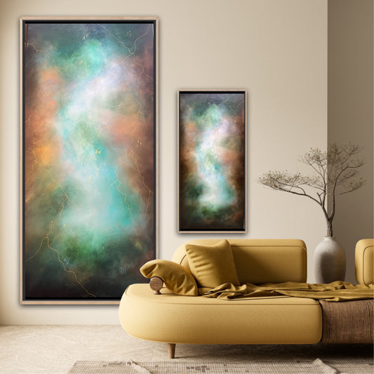 Art Print: The Ascension of the Blood Moon 40 x 80