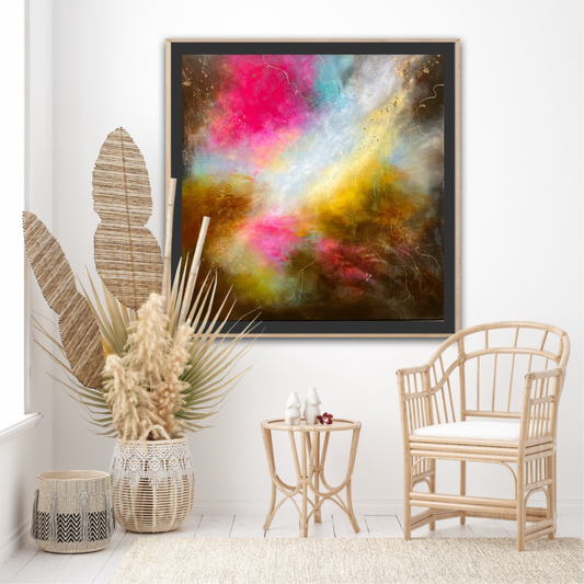 Art Print: The Blood Moon Portal 100 x 100